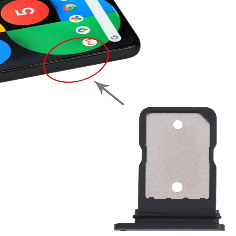 SIM Card Tray for Google Pixel 5 SIM Card Holder Drawer Phone Replacement Part