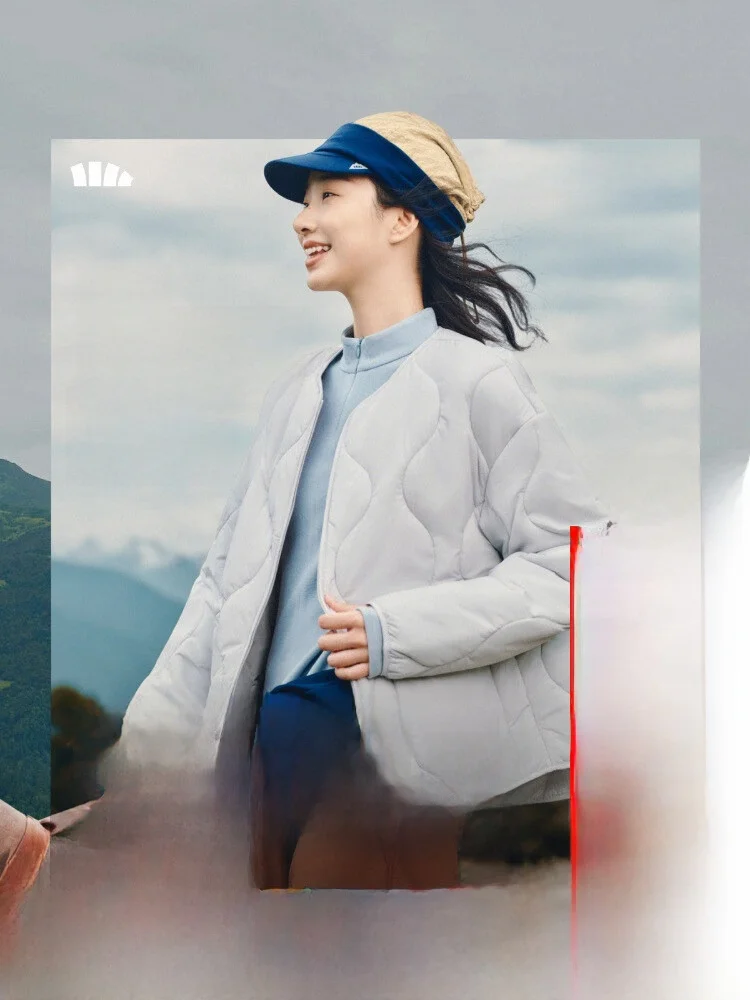 

Женская легкая стеганая куртка Banana Le с хлопковой подкладкой, машинная стирка, дышащая, комфортная, весна-осень