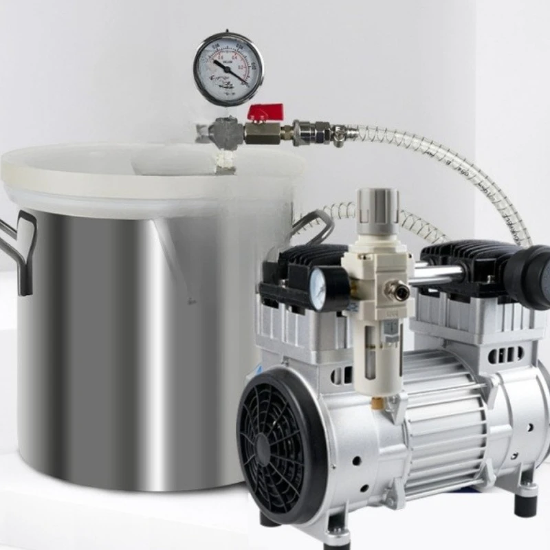 

No oil pump vacuum defoaming bucket, glue defoaming stable wood equipment