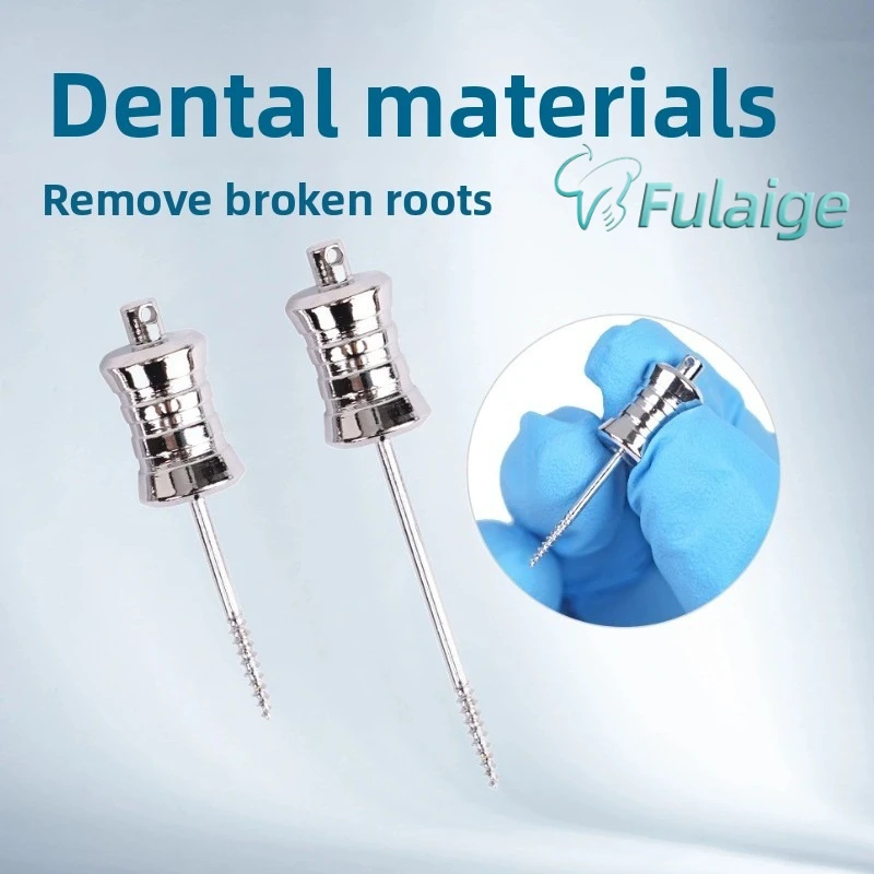 Professional Broken Root Remover Drill Stainless Steel Dental Extractor for Anterior Posterior Tooth Extraction