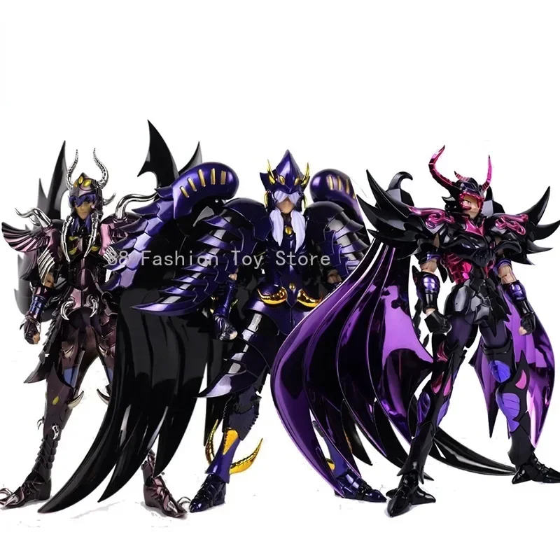 CS Model Saint Seiya EX Hades Specters Wyvern Rhadamanthys Griffon Minos Garuda Aiacos Three Judges of Hell Metal Armor Figure