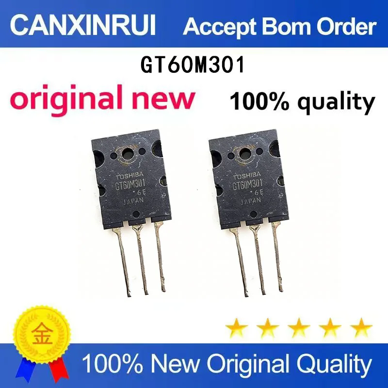 

(5-100 Pieces) Brand new original GT60M301 high-power IGBT tube 60A 900V spot chip IC