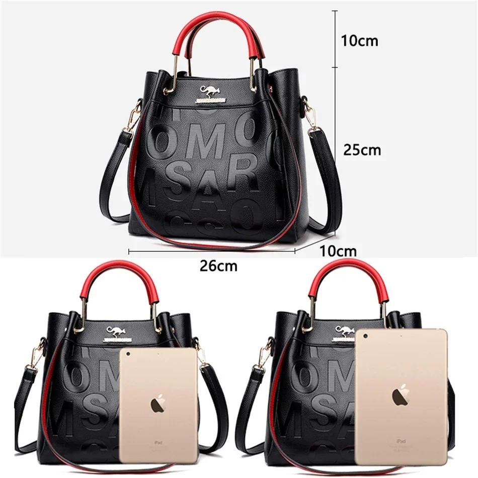 Luxury Handbags Women Bags Designer High quality Letter Pu Leather Ladies Crossbody Bags for Women 2024 Shoulder Messenger Bag