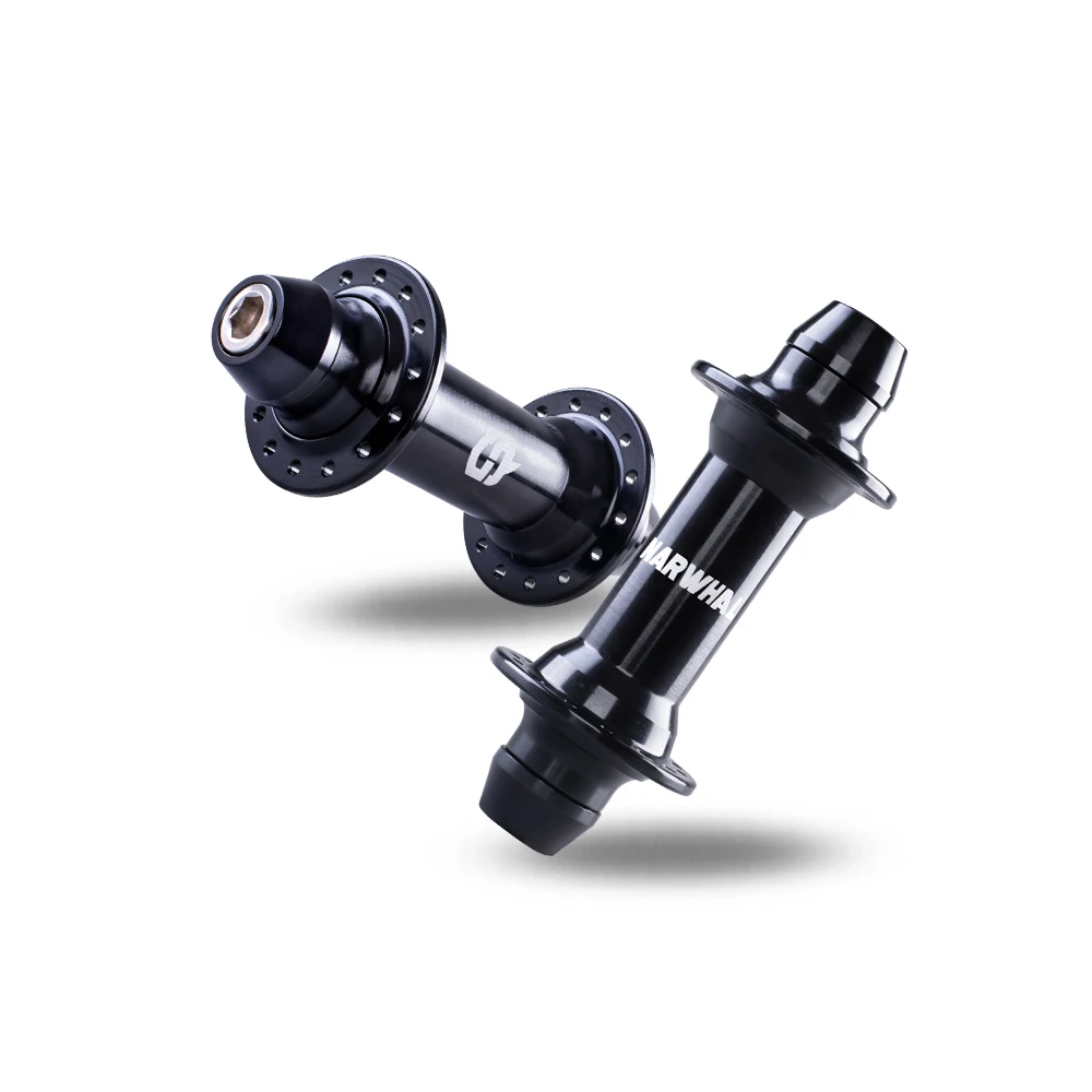 Bujes de bicicleta BMX, buje de bicicleta de carrera, rodamiento de aluminio, perno Allen con tapa cónica totalmente mecanizada, accesorios para bicicleta, parte delantera 28H