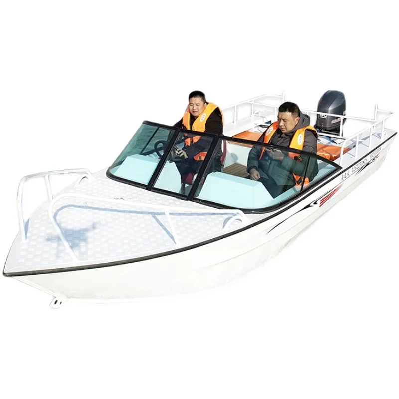 Luxury Aluminum Alloy Yacht Yacht High-Speed Boat Leisure Travel Amusement Boat