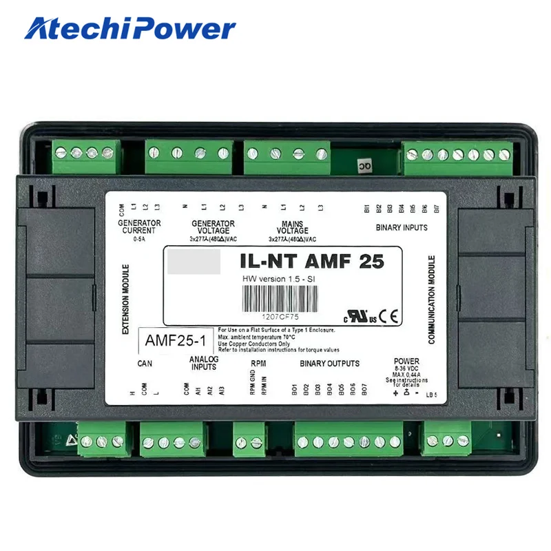 Module Inteli Lite NT AMF25 Auto Mains Failure (AMF) Gen-set Controller IL NT AMF 25 Control Panel IL-NT AMF25 Control module