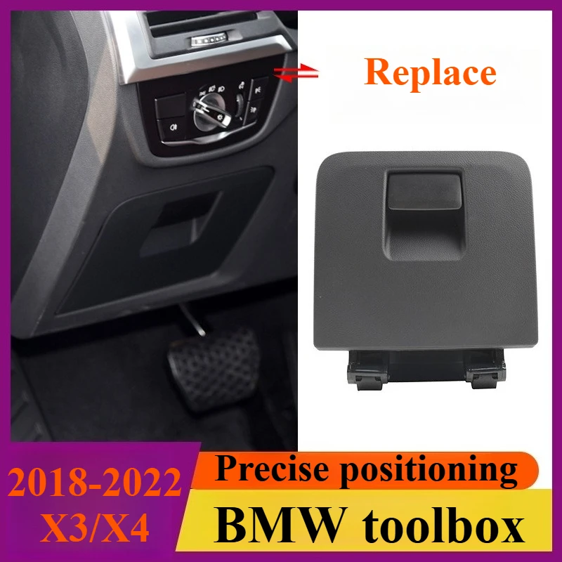 

For BMW X3 X4 G01 G02 G08 Driver Glove Box Storage Tray Tool Compartment Organizer Dashboard Utility Container Accessories