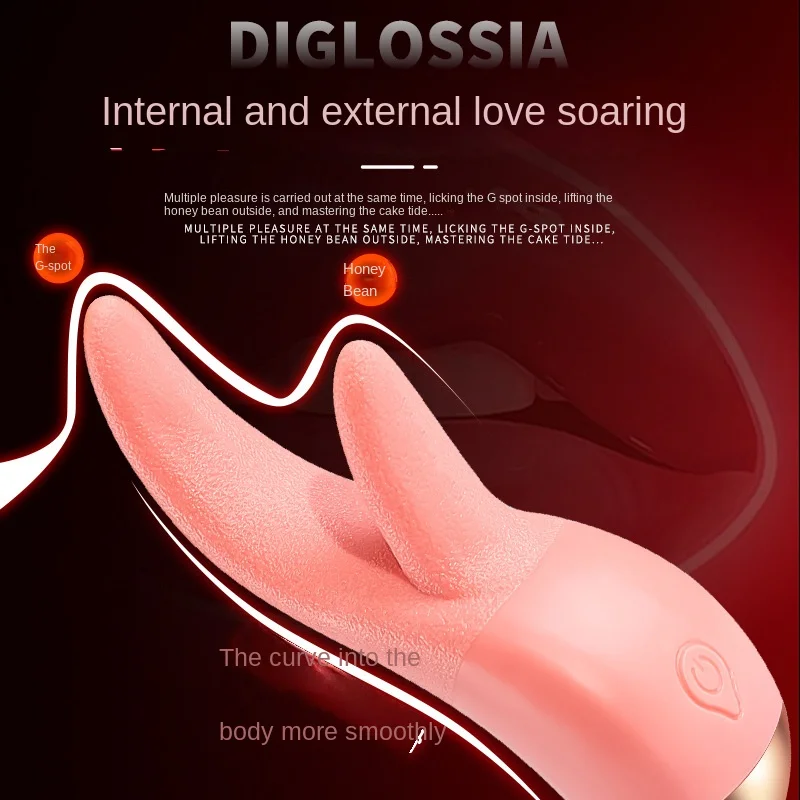 Tongue Vibrator Flapping Flirty Sex Toys Powerful Finger Sleeve Nipple Massager Clitoral Clit Stimulator Adult Toy