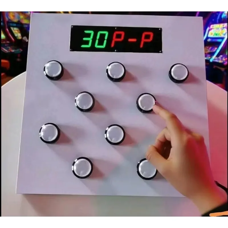 

Interactive Whac-a-Mole Wooden Playground Reaction Game