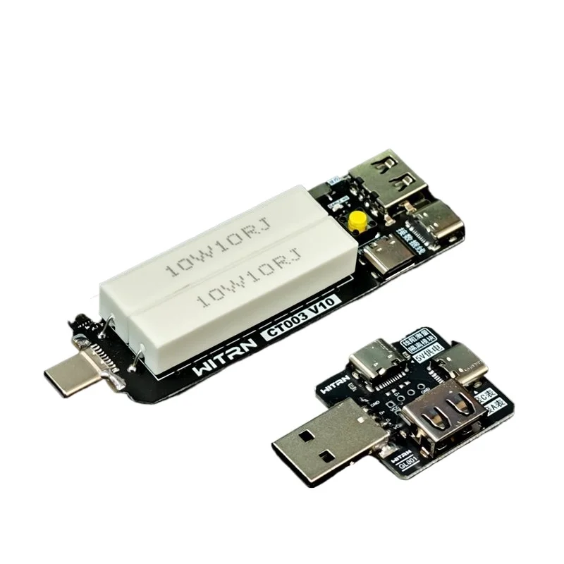 Ripple Measurement USB-C Resistance Load Multifunctional Adapter Board Voltage and Current USB Electronic Load