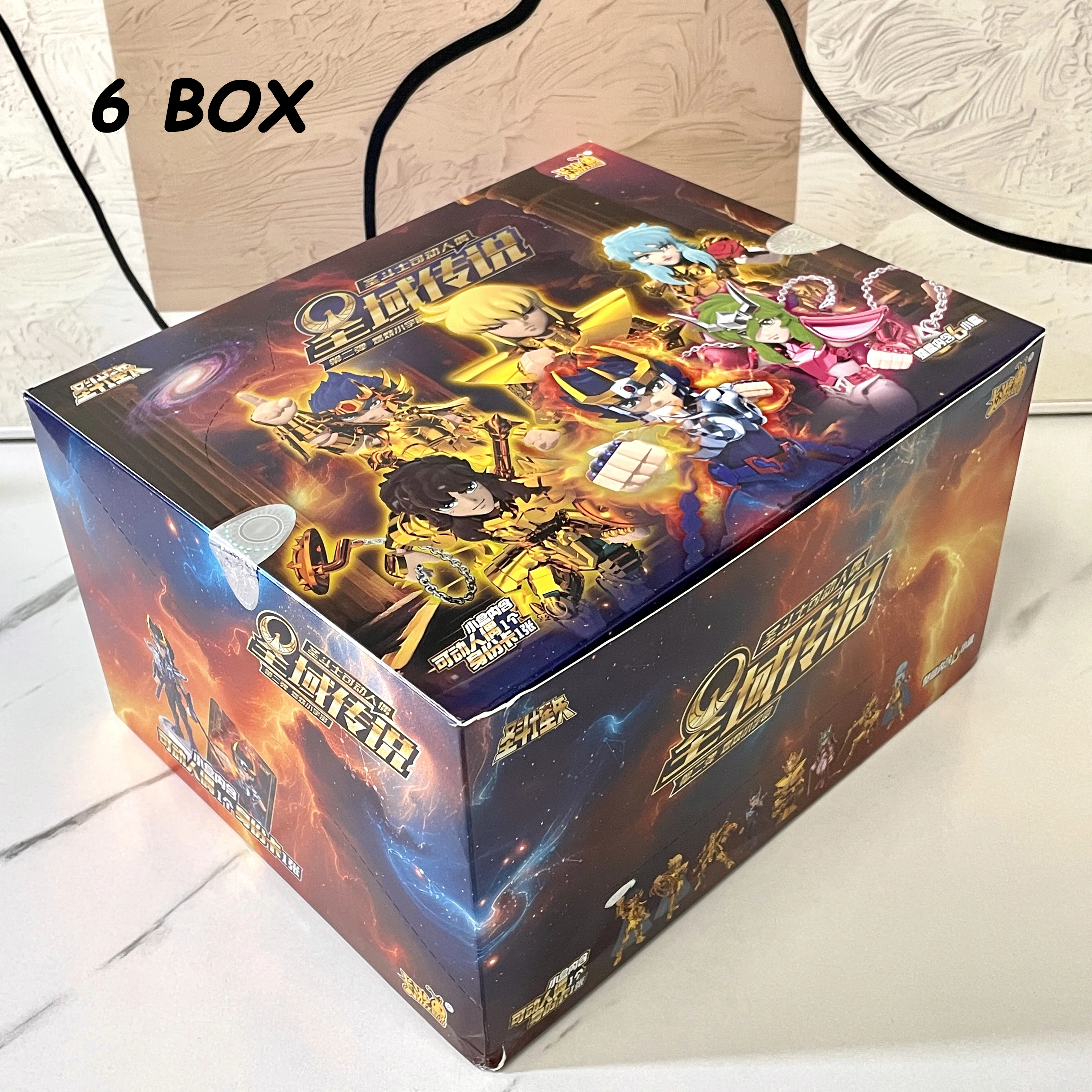 Kayou 聖闘士星矢 カードクロス覚醒 Vol.4 パック レア SE BP ミステリーボックス アニメコレクションカード 誕生日 子供のおもちゃ ギフト