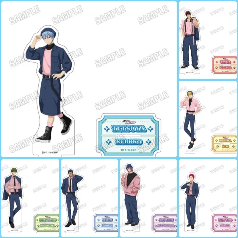 

Kuroko's Basketball ANIME 15CM Tetsuya Kuroko Taiga Kagami sports version Acrylic Figure Stand Model Cosplay Ornament keychain