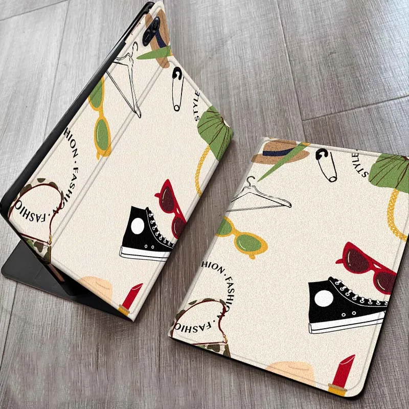 

Daily Necessities Pattern For Huawei MediaPad M5 T5 M6 SE C5e 11 12 X 2 Lite Pro Air S 12.2 Inch 5G Tablet Case