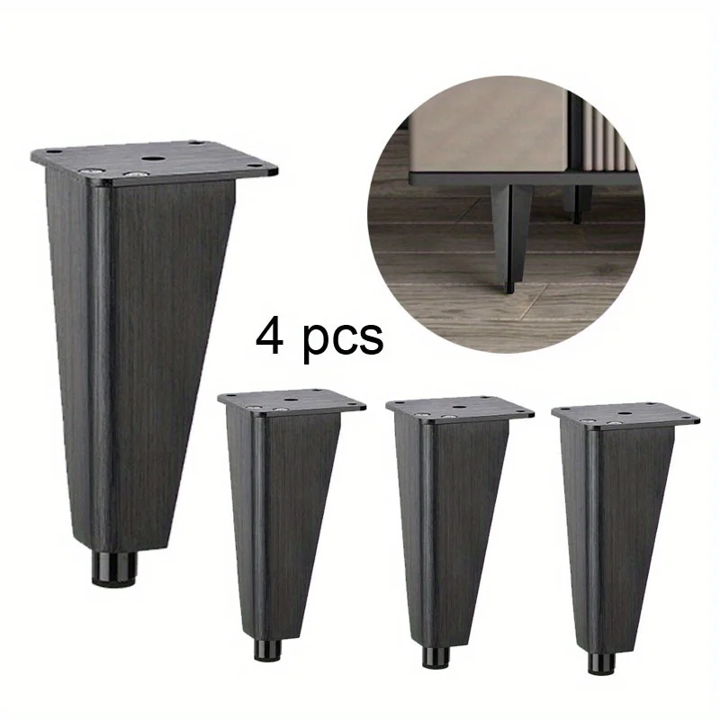 

4pcs DIY Furniture Metal Legs Adjustable Furniture Table Legs for Sofa TV Cabinet Coffee Table Support Desk Chairs Nightstands