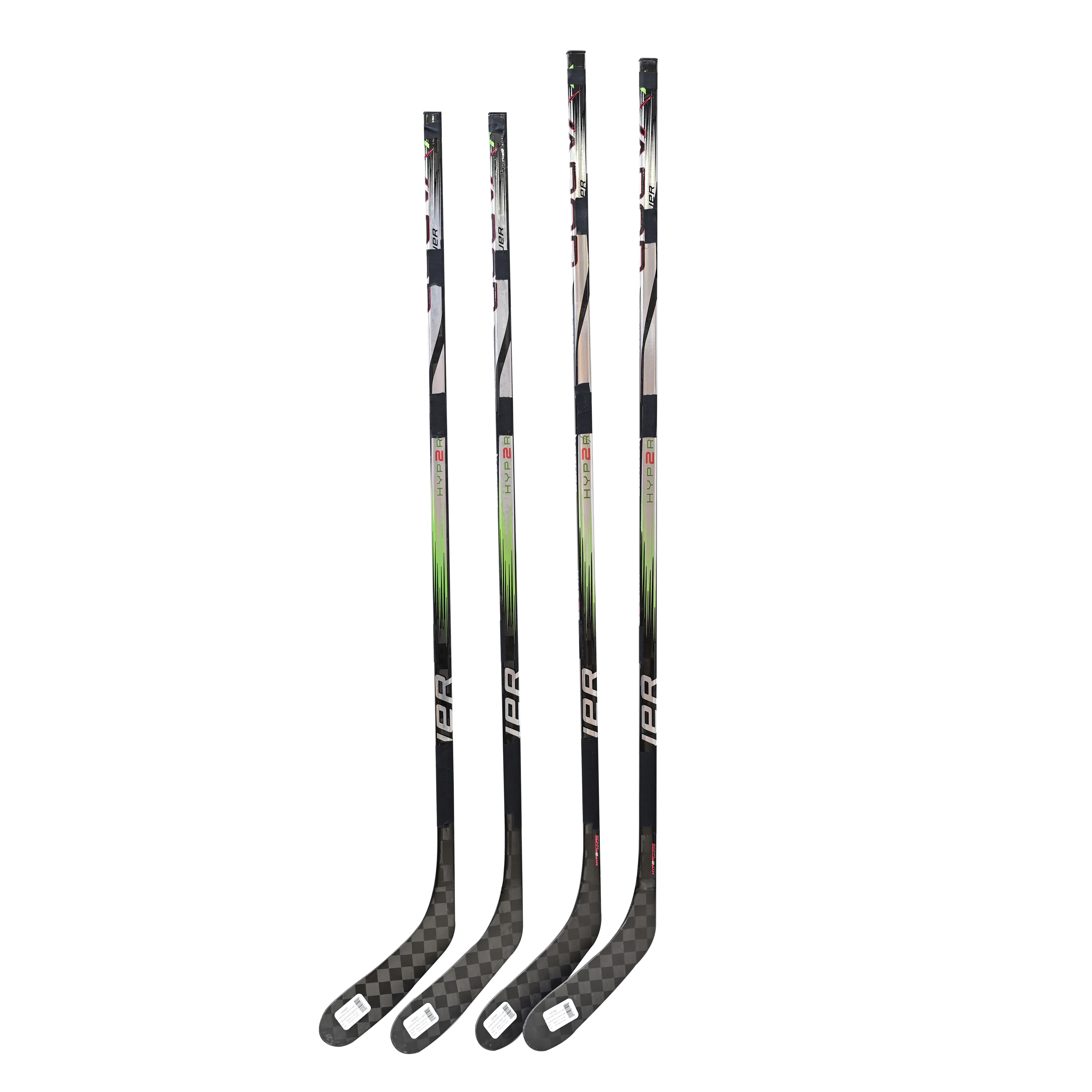 [2 PACK][INT/JR] Junior Intermediate Hyper 2 Ijshockey Sticks Hyp2r Blank Koolstofvezel P92 P28 Ijshockey tape Gratis Verzending