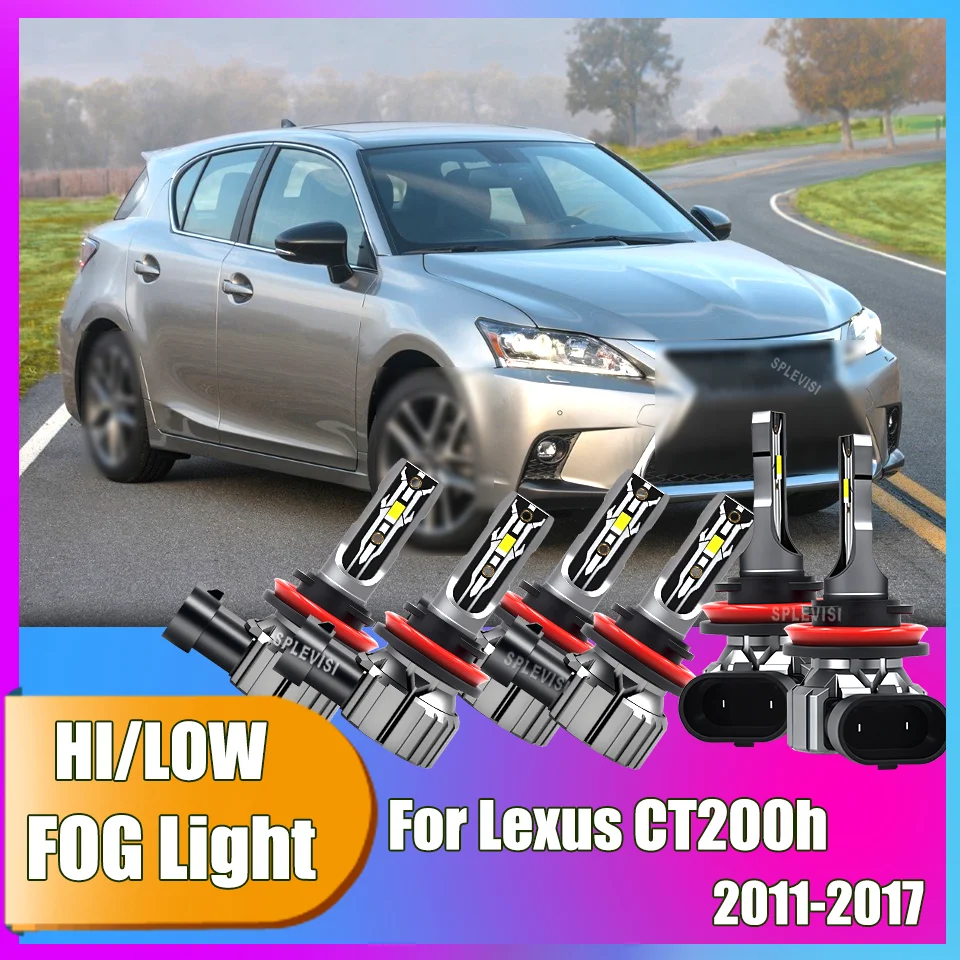 

H11 H8 H9 Car Led Headlamp Foglamp Perfect Beam Focus Durable and Reliable For Lexus CT200h 2011 2012 2013 2014 2015 2016 2017