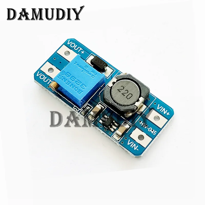 10PCS MT3608 DC-DC Step Up Converter Module Adjustable Booster Power Supply Module Voltage Regulator 2A Max 2V-24V To 5/9/12/28V