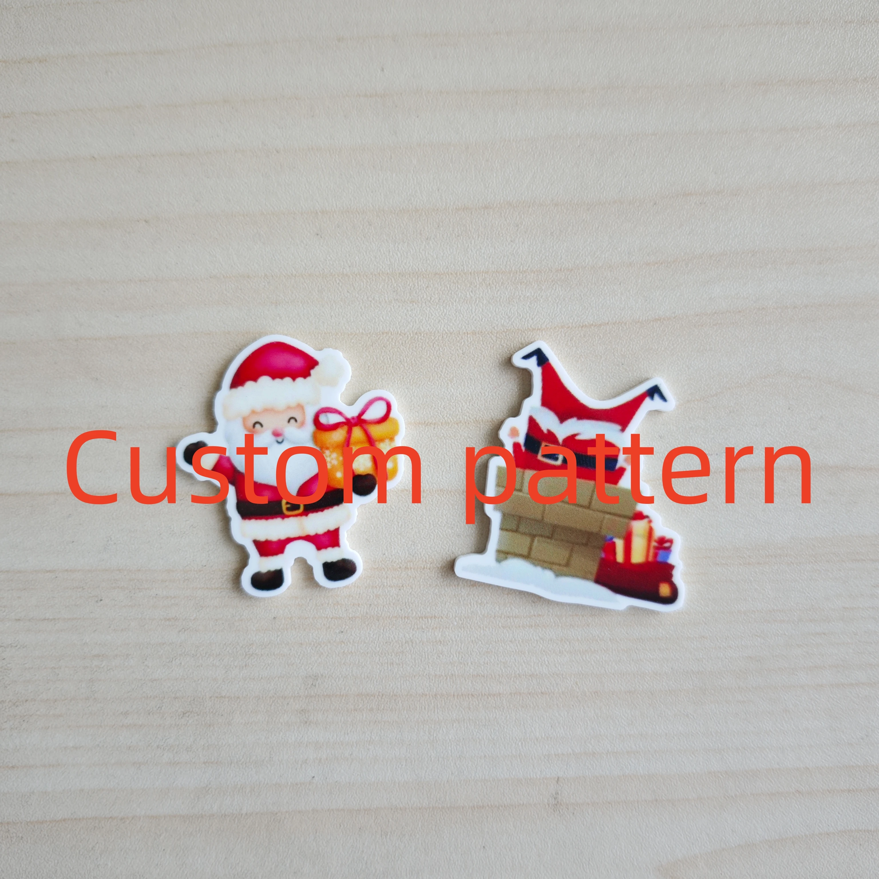 

Custom Order Transparent Acrylic Transparent Glitter Resin Planar For DIY Phone Case Hair Bow