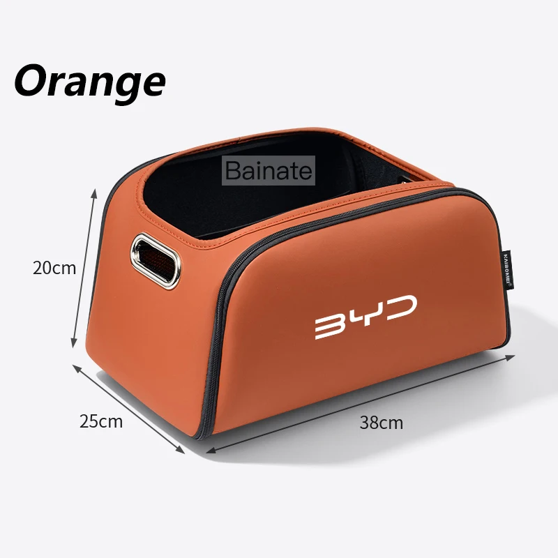 Auto-Kofferraum-Aufbewahrungsbox, für BYD DOLPHIN ATTO2 ATTO3 SEAL U 6 SEALION 7 2025 2026, Großraumige Ordnungs- und Aufbewahrungstasche Zubehör – Detail 12