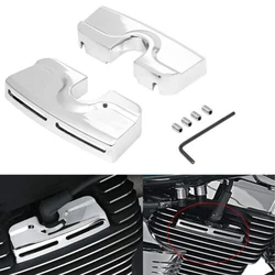 Cubiertas de perno de cabeza de bujía cromada para motocicleta Harley Twin Cam Dyna Road Street Glide Softail 1999-2017