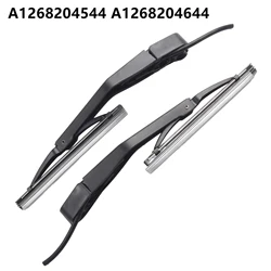 2pcs Headlight Wiper Arms Right + Left Plastic Black Windscreen Accessories For Mercedes W126 #A1268204544 #A1268204644