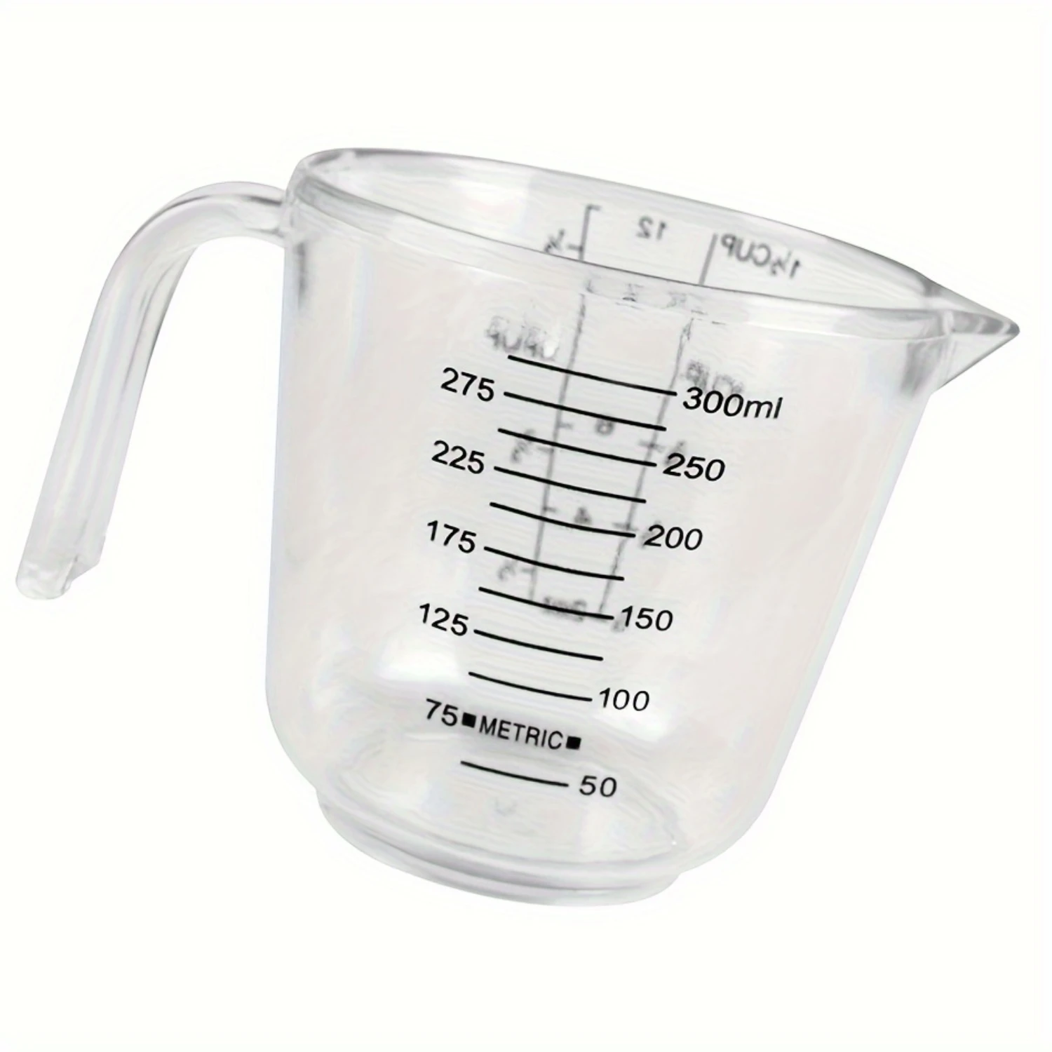 1pc Plastic Liquid Measuring Cup for Baking Cooking - Multifunctional Kitchen Essential.