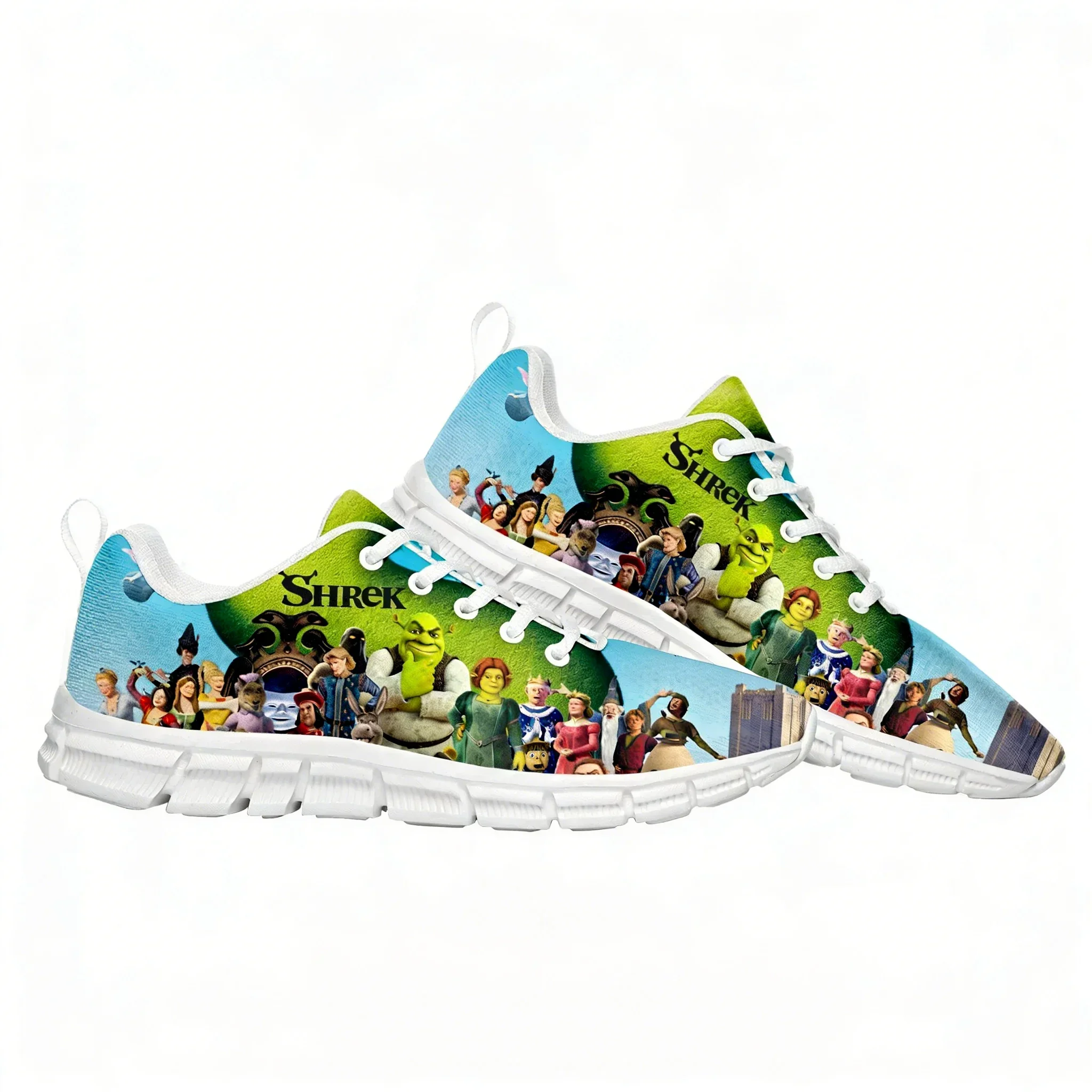 

S-Shrek Sports Shoes Mens Womens Teenager Sneakers High Quality Anime Cartoon Comics Manga Sneaker Custom Shoe