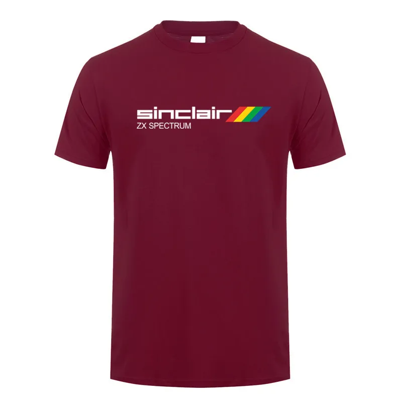 tシャツ シンクレア Zx スペクトル Tシャツトップス夏半袖コットンマン