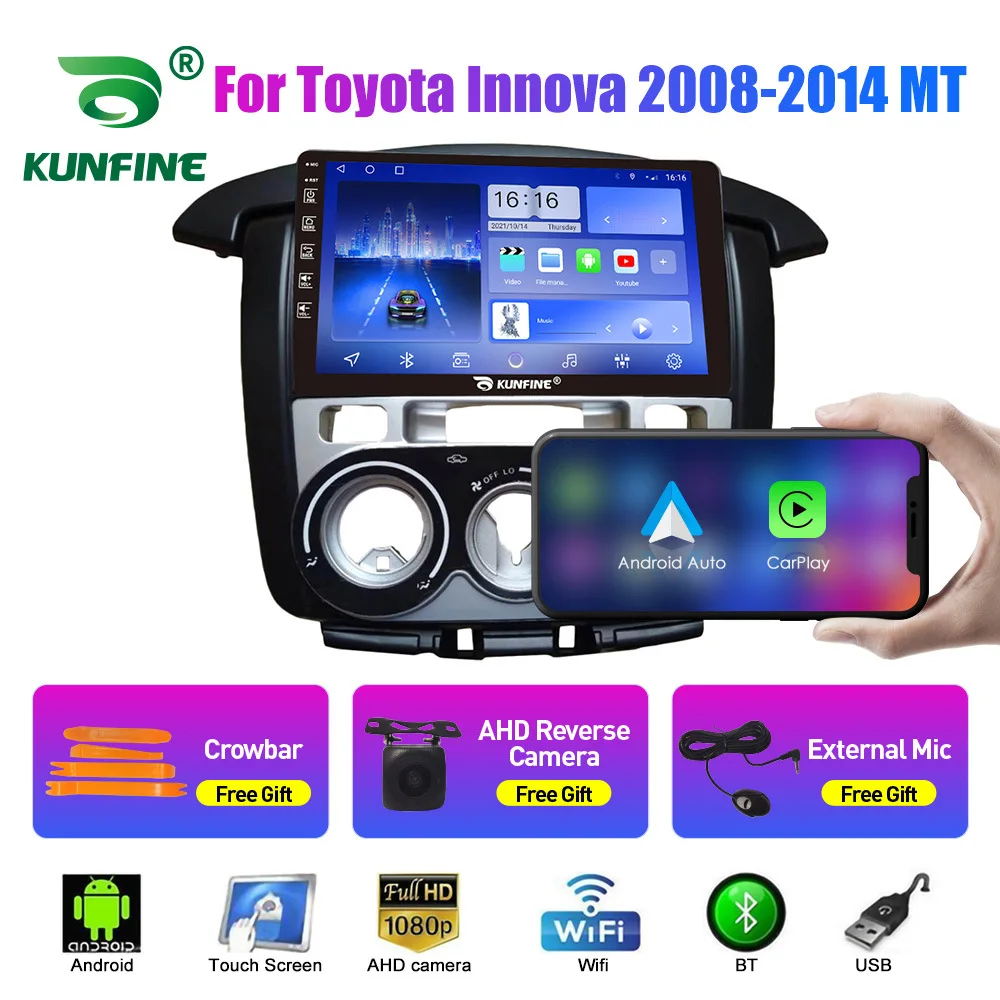 For Toyota Innova 2008-2014 Android GPS Navigation & Backup Camera Integrated Unit