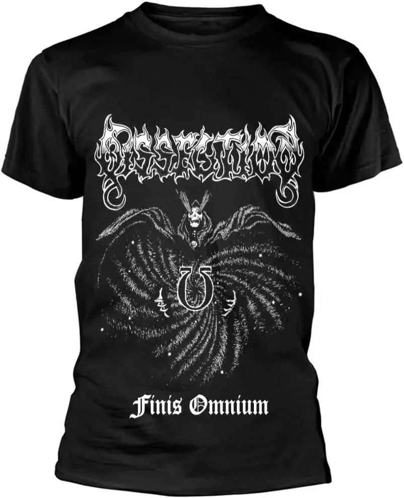 Dissection 'Finis Omnium' T-Shirt  High Quality 100%Cotton Short Sleeve