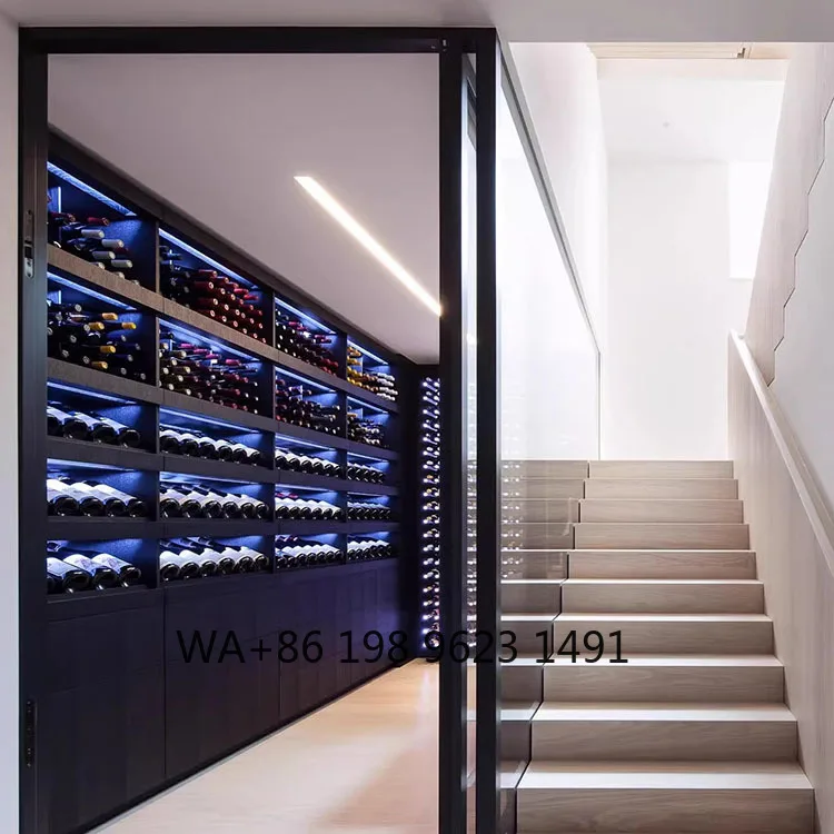 Professional Custom Wine Cellar Room Constant Temperature Humidity Control Climate Controlled for Vineyard Winery Hotel