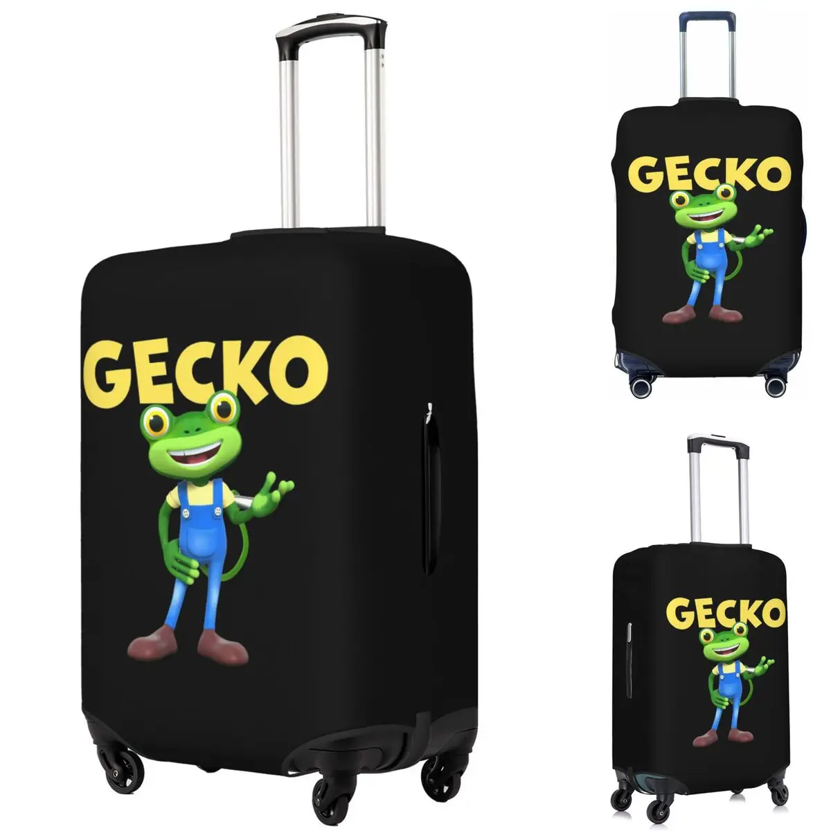 غطاء حقيبة Garage Geckos الجديد Gecko حماية مرنة لرحلة الأمتعة أغطية حماية لمدة 18-32 بوصة