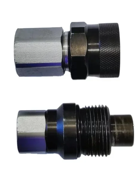 VEP high-end series hydraulic couplers Flat Face Type Thread Locked Hydraulic Quick Coupler Coupling