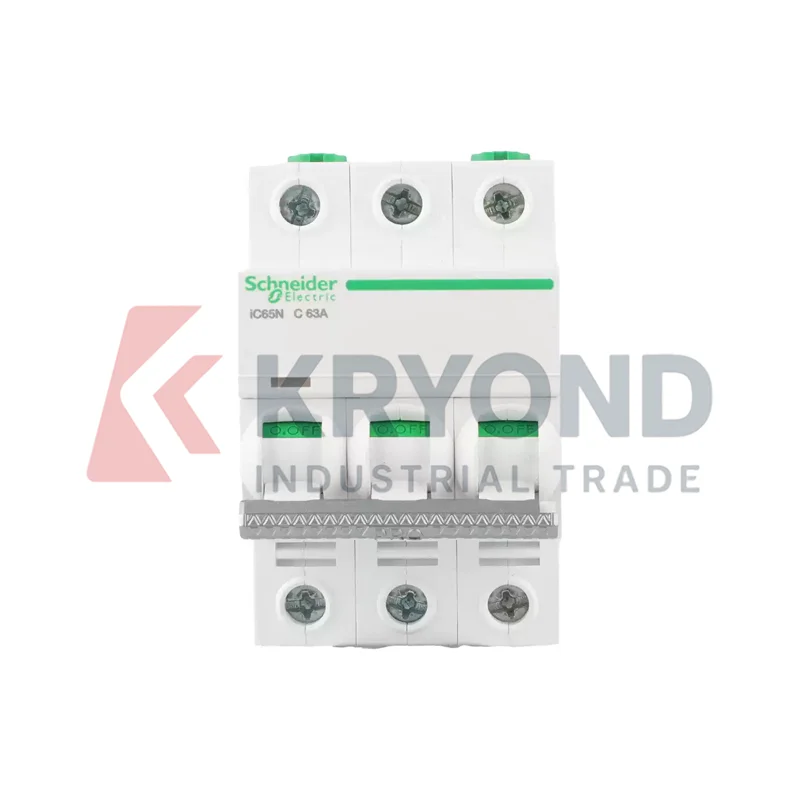 Schneider A9 Pro IC65N Miniature Circuit Breaker Overload Overcurrent Protection DIN Rail Mount 1P 2P 3P 4P C D Type 6kA 1A-80A
