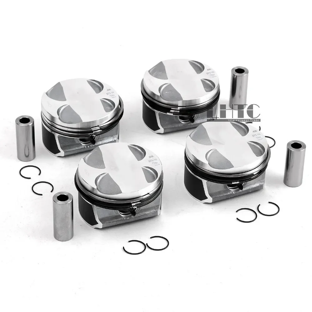 Engine Overhaul Pistons Bearings Kit OS 0.5 Φ77.5mm ( +0.50mm) For Mini Cooper R55 R56 R57 R60 R61 N12 N16 1.6