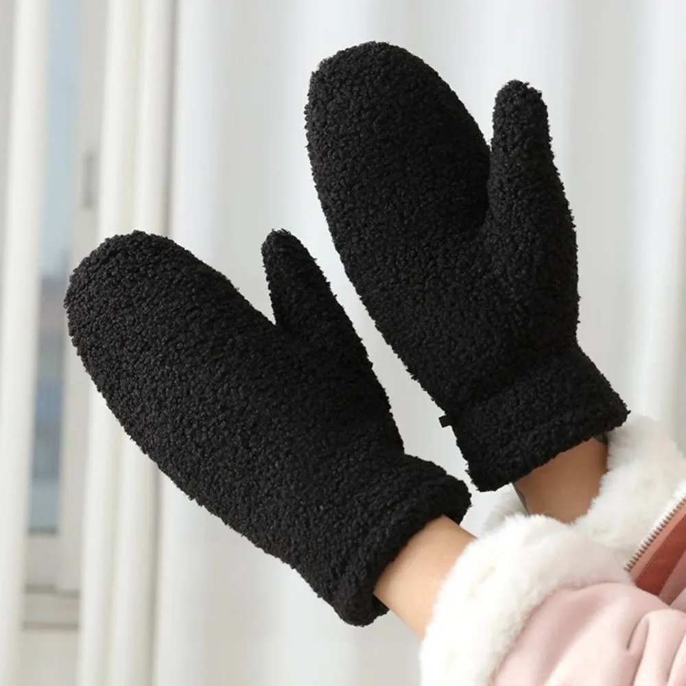 새로운 폴라 플리스 겨울 장갑 전체 손가락 방풍 터치 스크린 장갑 Coldproof 따뜻한 방풍 내한 장갑 선물