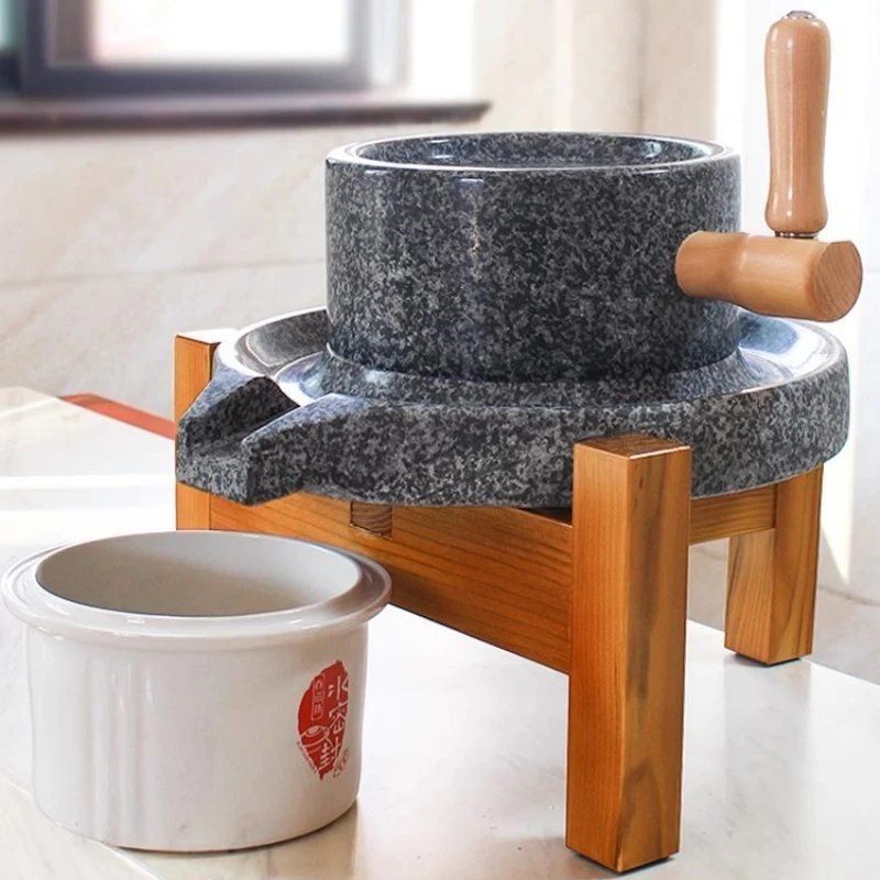 exquisite craftsmanship 2540 Granite Manual Flour Mill Soybean grinder Cafe Grinder Machine Grinding  Stone Mill