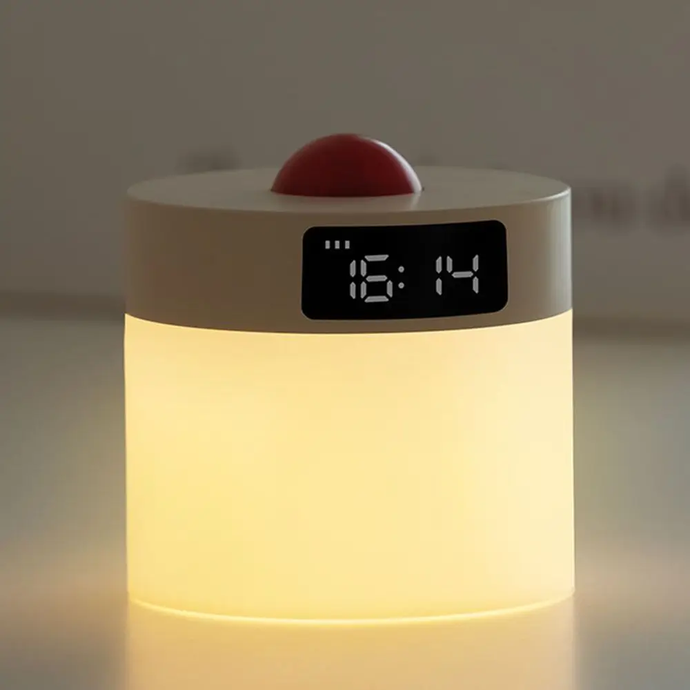 ضوء النوم USB شحن مصباح غروب الشمس التحكم عن بعد توقيت ضوء الليل يعتم أباجورة بسيطة غرفة الاطفال