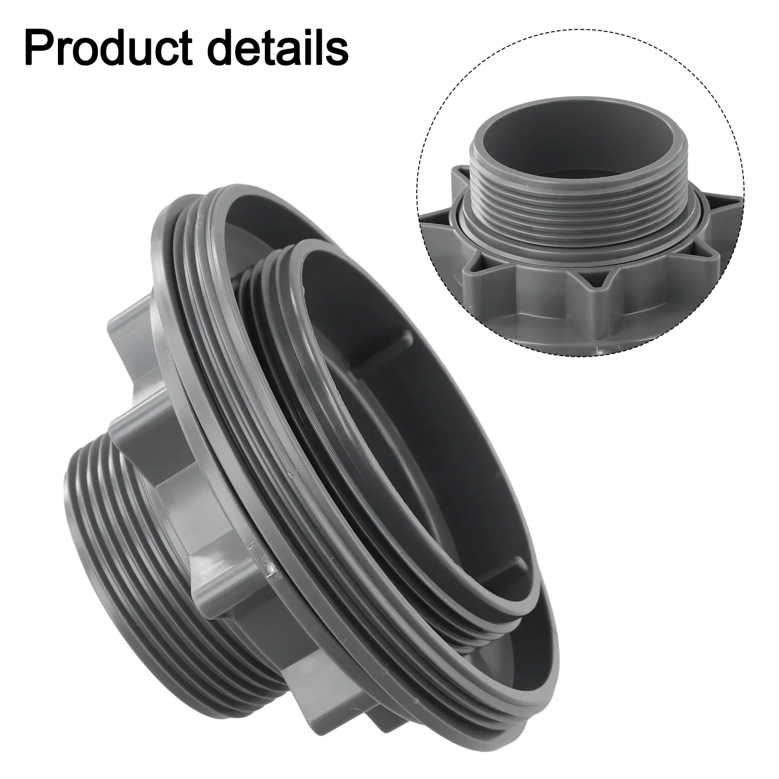 High Performance Pool Hose Connector for Intex Systems Includes Essential Parts to Maintain Optimal Water Circulation