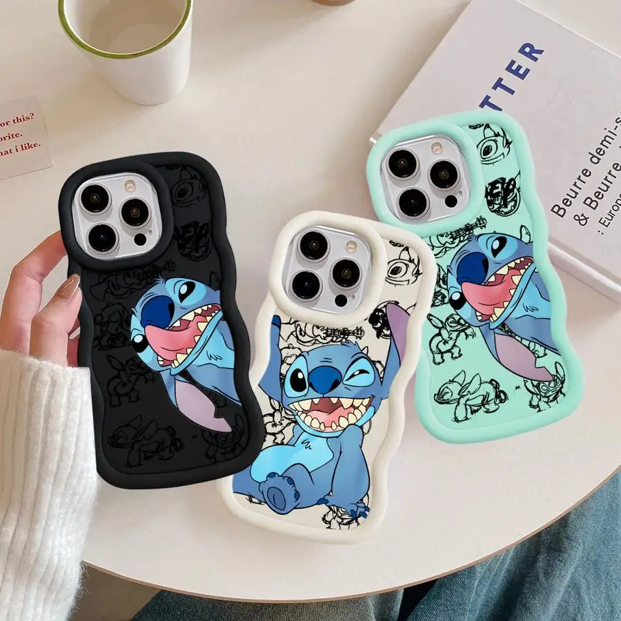 Disney Lilo Stitch Phone Case for OPPO A60 A74 A76 A79 5G A92 4G A98 F9 F11 Pro Reno 5 5K 6 6Z 7 4G 7Z 8T 11 Pro 5G Cover