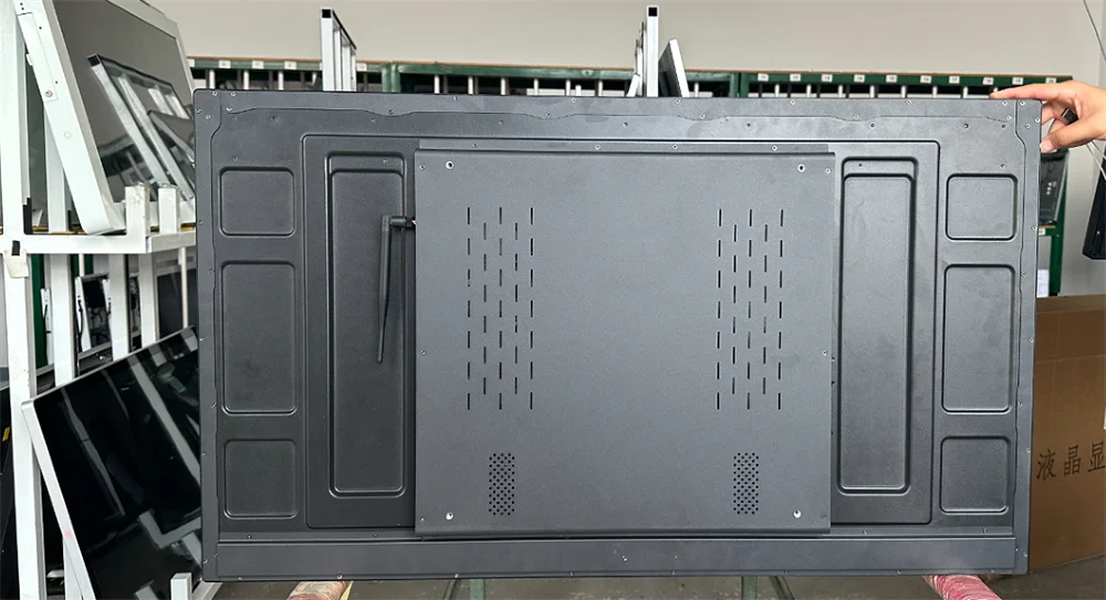 32/43/50/55/65 Zoll hängende, gleichseitige, wandmontierte LCD-Netzwerk-Werbeanzeige, digitale Menütafel für Gastronomie und Milchtee-Läden – Detail 16