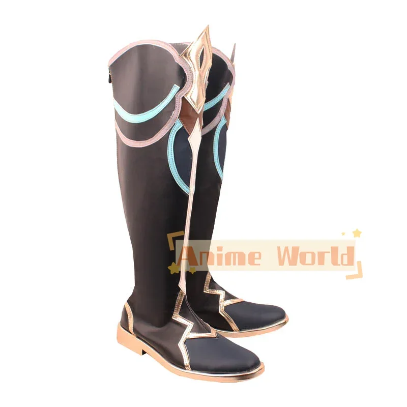 Honkai: Star Rail Dan Heng Imbibitor Lunae Ult ivon Scarpe Stivali Cosplay Stivali di Carnevale di Halloween Realizzati su misura
