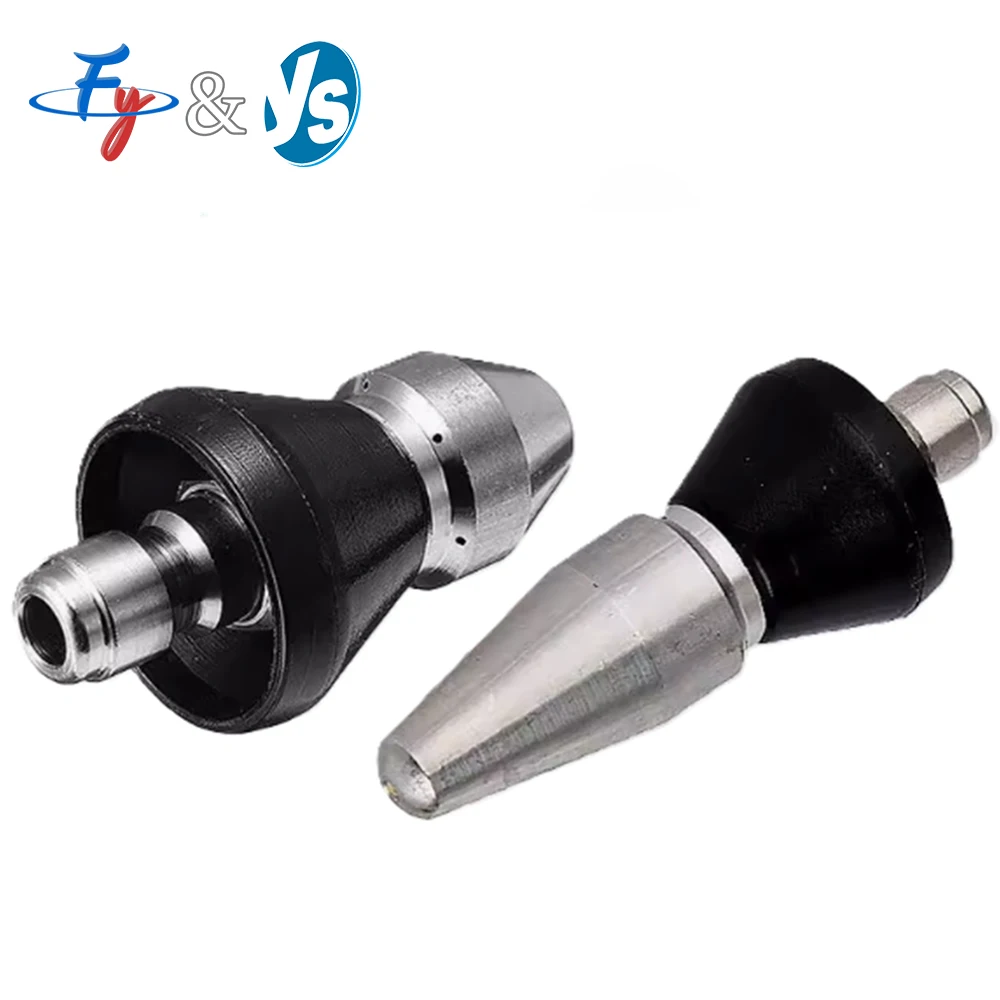 Sewer Jetting Turbo Nozzle for High Pressure Washer, Sewer Cleaning Turbo Jet Head, Root Ranger Nozzle
