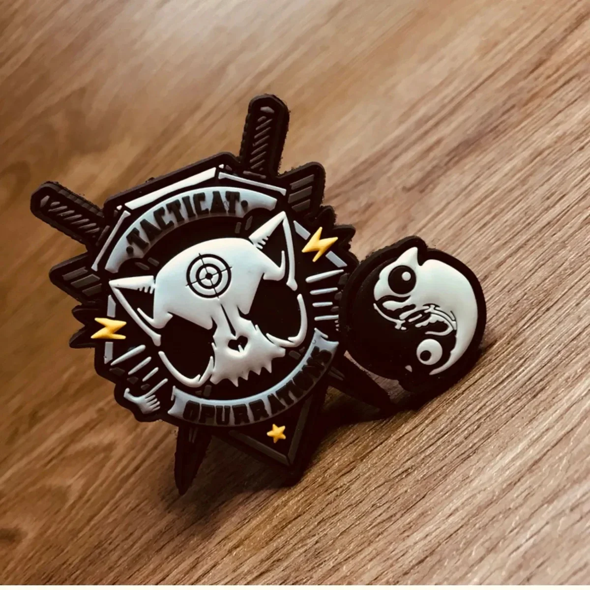 Tactical Cat PVC Patch PATCHLAB Hook and Loop Patch Military Special Forces Morale Badge Army Armband Backpack Helmet Stickers - Image 4