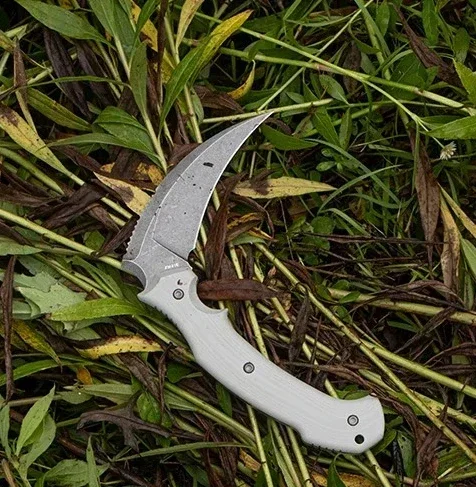 Creative Multi Functional EDC Outdoor Defensive Tactical Sickle Multi Purpose Rural Portable Sharp Garden Hand Tool Gift