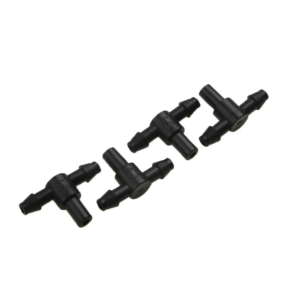 

Reliable and Efficient Set of 20 Spray Heads Atomizing Nozzle and Tee Joints for Misting Watering Irrigation Black+Grey