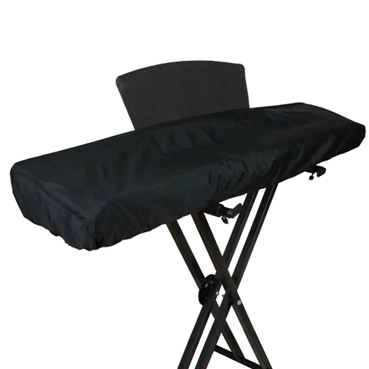 Teclado electrónico de 61/88 teclas, cubierta antipolvo para Piano Digital con cable ajustable, funda para Piano a prueba de polvo, accesorios, bolsa negra impermeable