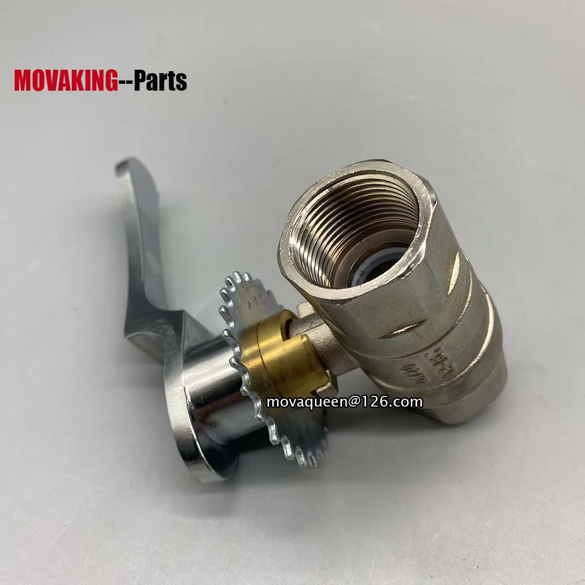 LPG NG Commercial Hotel Stove Valve Chain Air Connecting Valve With Gear Wheel DN20 Gas Control Valve