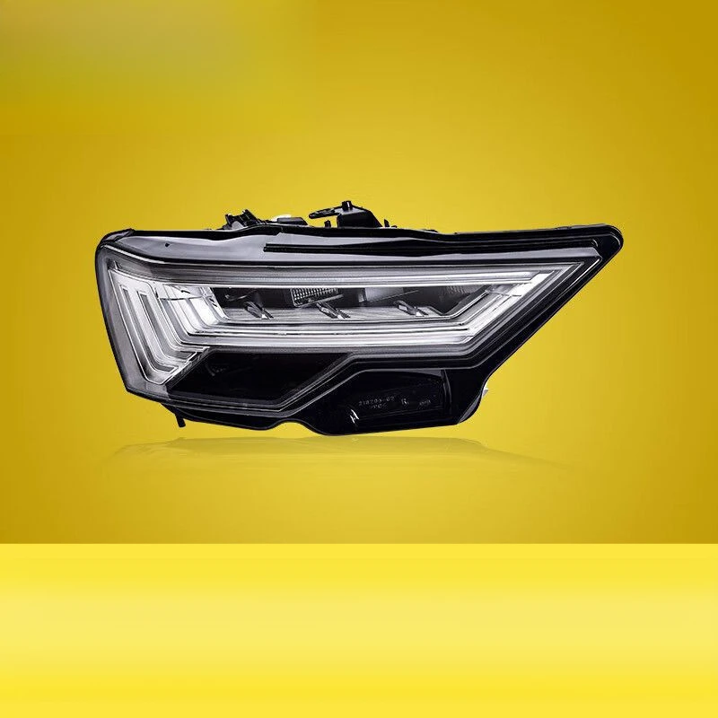Suitable for Audi A6L Headlight Assembly 19-23 Models Low to High Trim Conversion Matrix LED Light Flowing Turn Signal