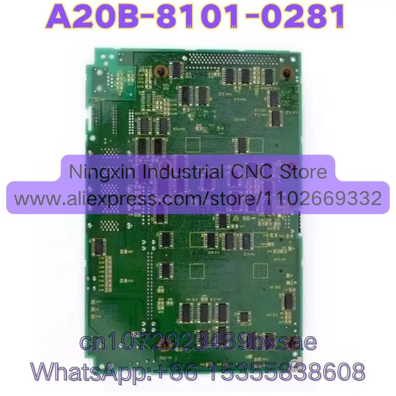 Used FANUC Mainboard A20B-8101-0281 A20B 8101 0281 For CNC System Controller Tested OK